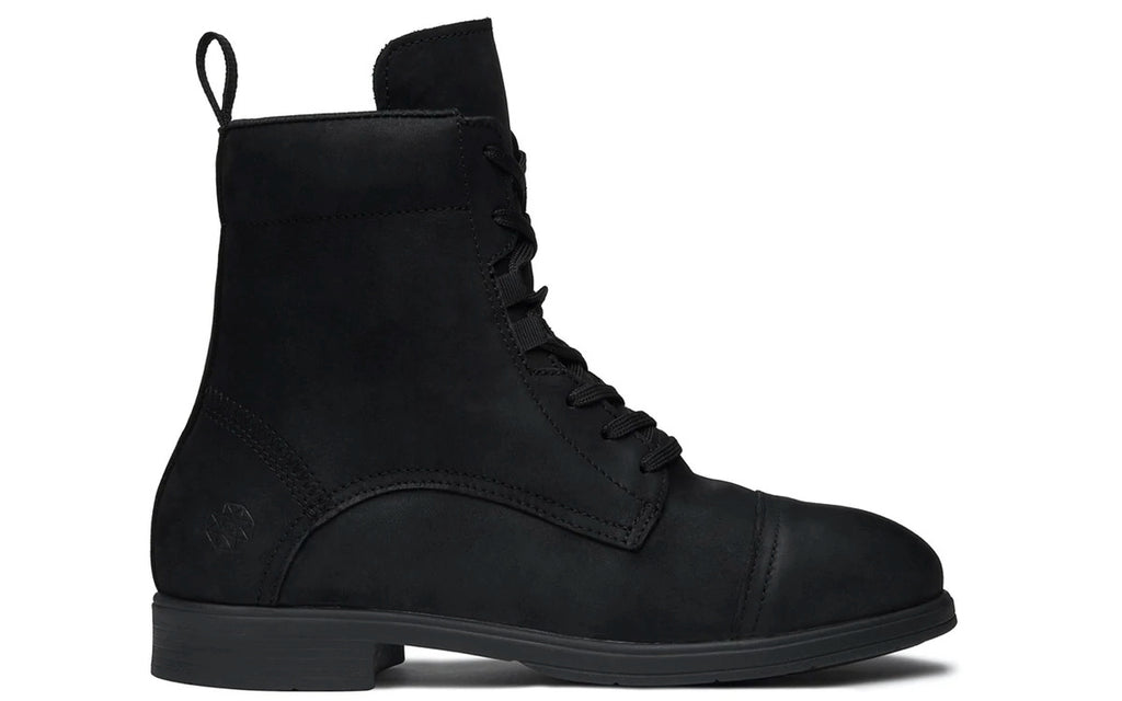 Black suede hotsell steel toe boots